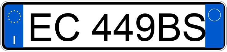 Numer rejestracyjny EC449BS posiada CITROEN C3 Picasso