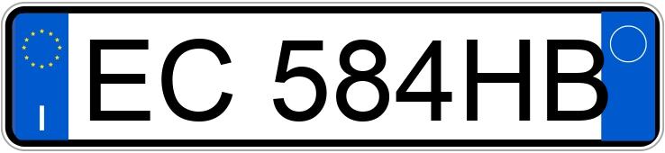 Numer rejestracyjny EC584HB posiada PEUGEOT Bipper