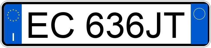 Numer rejestracyjny EC636JT posiada FORD Fiesta 6a serie