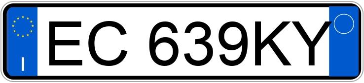 Numer rejestracyjny EC639KY posiada KIA Sportage 2a serie Numer rejestracyjny EC639KY posiada KIA Sportage 2a serie