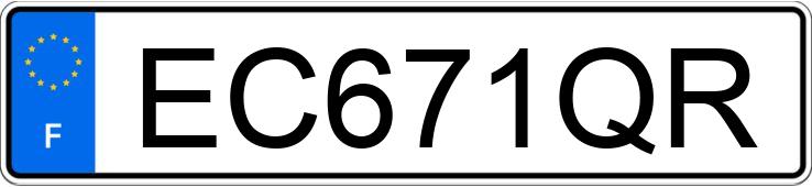Numer rejestracyjny EC671QR posiada FIAT PUNTO