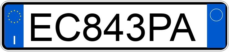 Numer rejestracyjny EC843PA posiada AUDI A4 4a serie