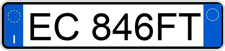 Numer rejestracyjny EC846FT posiada PEUGEOT Bipper