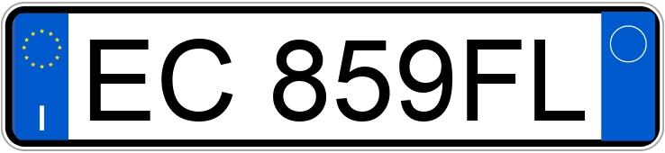 Numer rejestracyjny EC859FL posiada RENAULT Scenic 3a serie