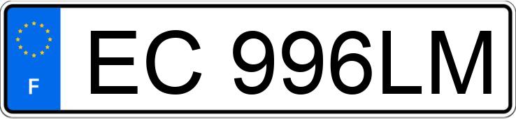 Numer rejestracyjny EC996LM posiada AUDI A6 IV