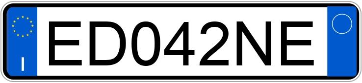 Numer rejestracyjny ED042NE posiada MINI Mini 3a serie Numer rejestracyjny ED042NE posiada MINI Mini 3a serie