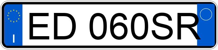 Numer rejestracyjny ED060SR posiada AUDI A1-S1