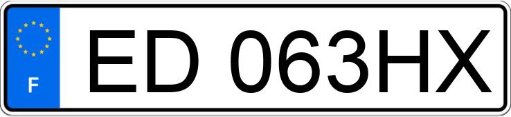 Numer rejestracyjny ED063HX posiada AUDI A3 SPORTBACK Numer rejestracyjny ED063HX posiada AUDI A3 SPORTBACK