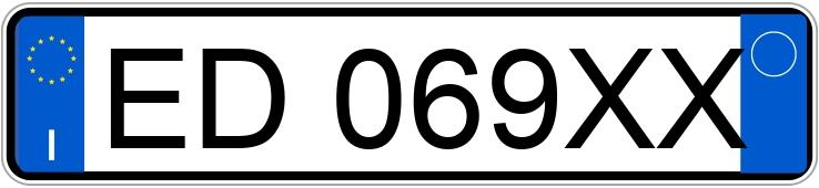 Numer rejestracyjny ED069XX posiada MERCEDES Classe A