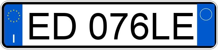 Numer rejestracyjny ED076LE posiada Toyota Verso