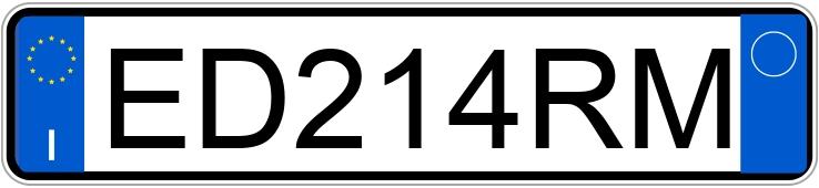 Numer rejestracyjny ED214RM posiada FIAT Panda 2a serie Numer rejestracyjny ED214RM posiada FIAT Panda 2a serie