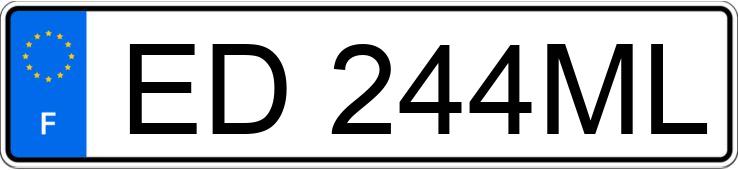 Numer rejestracyjny ED244ML posiada MERCEDES CLASSE A