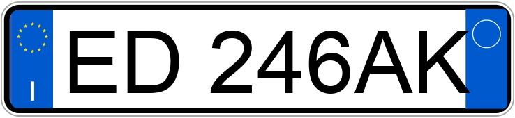 Numer rejestracyjny ED246AK posiada BMW Serie 3 Numer rejestracyjny ED246AK posiada BMW Serie 3