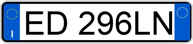 Numer rejestracyjny ED296LN posiada FIAT Panda 2a serie Numer rejestracyjny ED296LN posiada FIAT Panda 2a serie