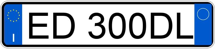 Numer rejestracyjny ED300DL posiada FORD Fiesta 6a serie