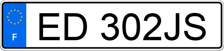 Numer rejestracyjny ED302JS posiada PEUGEOT 3008