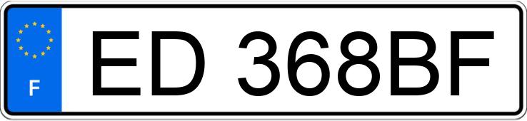 Numer rejestracyjny ED368BF posiada PORSCHE MACAN 3.0D 258 S