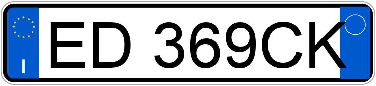 Numer rejestracyjny ED369CK posiada FIAT Punto Evo