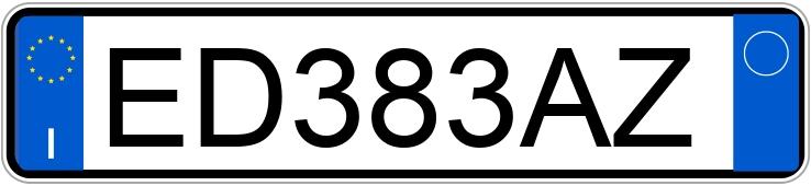 Numer rejestracyjny ED383AZ posiada FORD Fiesta 5a serie Numer rejestracyjny ED383AZ posiada FORD Fiesta 5a serie