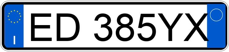 Numer rejestracyjny ED385YX posiada FIAT Grande Punto Numer rejestracyjny ED385YX posiada FIAT Grande Punto