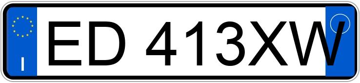 Numer rejestracyjny ED413XW posiada LANCIA Delta Delta 1.6 MJT DPF Platino (88 kw)