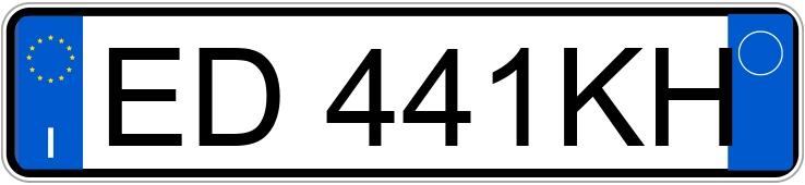 Numer rejestracyjny ED441KH posiada SAAB 9-5 3a serie