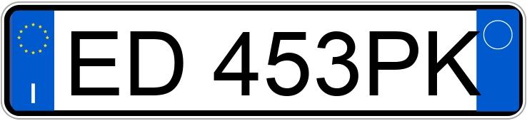 Numer rejestracyjny ED453PK posiada OPEL Corsa 4a serie Numer rejestracyjny ED453PK posiada OPEL Corsa 4a serie