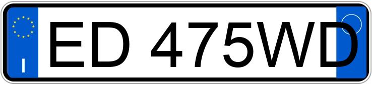 Numer rejestracyjny ED475WD posiada CITROEN C3 2a serie Numer rejestracyjny ED475WD posiada CITROEN C3 2a serie