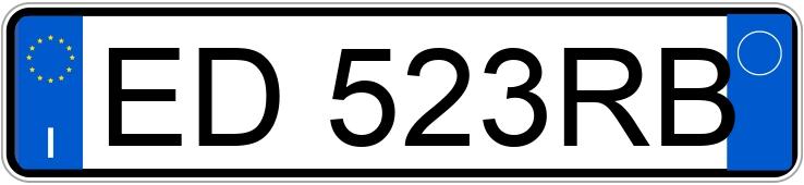 Numer rejestracyjny ED523RB posiada OPEL Astra 4a serie