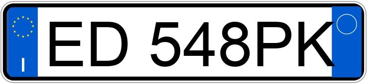 Numer rejestracyjny ED548PK posiada CITROEN Berlingo 2a serie Numer rejestracyjny ED548PK posiada CITROEN Berlingo 2a serie