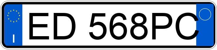 Numer rejestracyjny ED568PC posiada HYUNDAI ix35