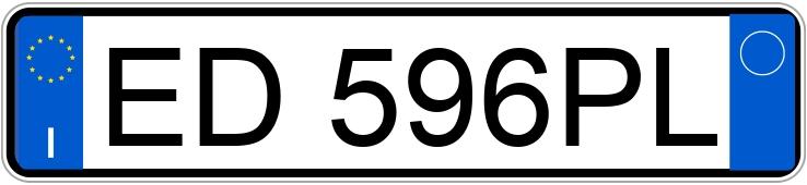 Numer rejestracyjny ED596PL posiada VOLKSWAGEN Sharan 2a serie