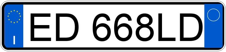 Numer rejestracyjny ED668LD posiada FORD C-Max 2a serie