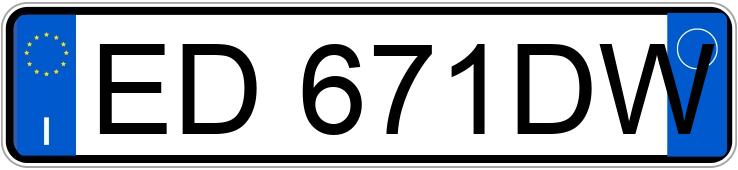 Numer rejestracyjny ED671DW posiada FIAT 500 Numer rejestracyjny ED671DW posiada FIAT 500