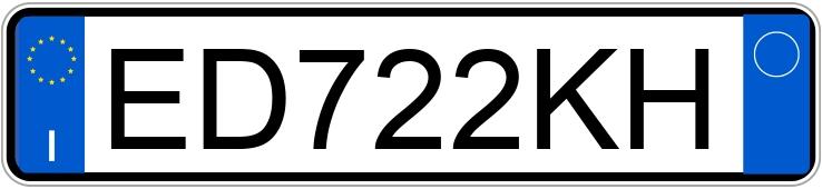 Numer rejestracyjny ED722KH posiada VOLKSWAGEN Golf 6a serie