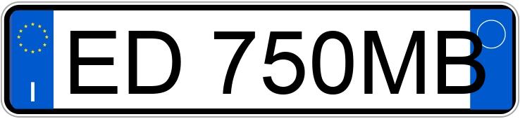 Numer rejestracyjny ED750MB posiada SEAT Ibiza 4a serie