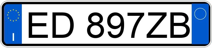 Numer rejestracyjny ED897ZB posiada PEUGEOT 308 1a serie