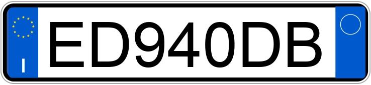 Numer rejestracyjny ED940DB posiada NISSAN Note