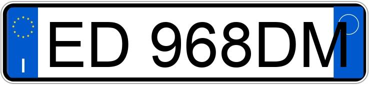 Numer rejestracyjny ED968DM posiada VOLKSWAGEN Polo 5a serie