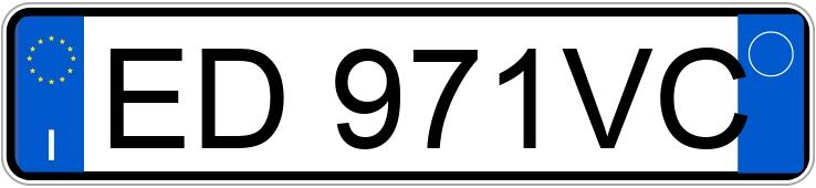 Numer rejestracyjny ED971VC posiada KIA Soul 1a serie