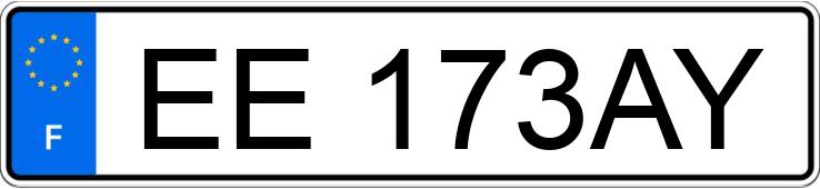 Numer rejestracyjny EE173AY posiada PEUGEOT 208