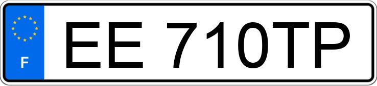 Numer rejestracyjny EE710TP posiada TOYOTA RAV4 IV