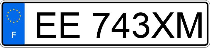 Numer rejestracyjny EE743XM posiada HONDA CRX