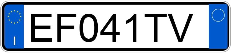 Numer rejestracyjny EF041TV posiada RENAULT Megane 3a serie