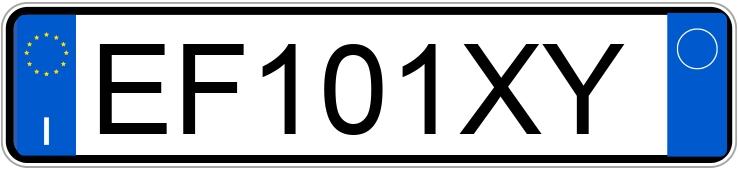 Numer rejestracyjny EF101XY posiada AUDI A1-S1