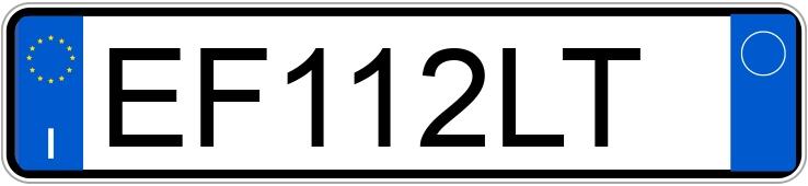 Numer rejestracyjny EF112LT posiada NISSAN Qashqai 1a serie Numer rejestracyjny EF112LT posiada NISSAN Qashqai 1a serie