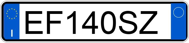Numer rejestracyjny EF140SZ posiada OPEL Astra 4a serie Numer rejestracyjny EF140SZ posiada OPEL Astra 4a serie