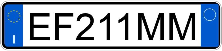 Numer rejestracyjny EF211MM posiada CITROEN C4