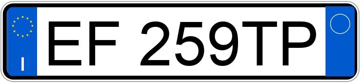 Numer rejestracyjny EF259TP posiada VOLKSWAGEN Polo 5a serie Numer rejestracyjny EF259TP posiada VOLKSWAGEN Polo 5a serie