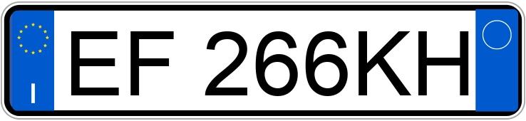 Numer rejestracyjny EF266KH posiada VOLKSWAGEN Polo 5a serie Numer rejestracyjny EF266KH posiada VOLKSWAGEN Polo 5a serie